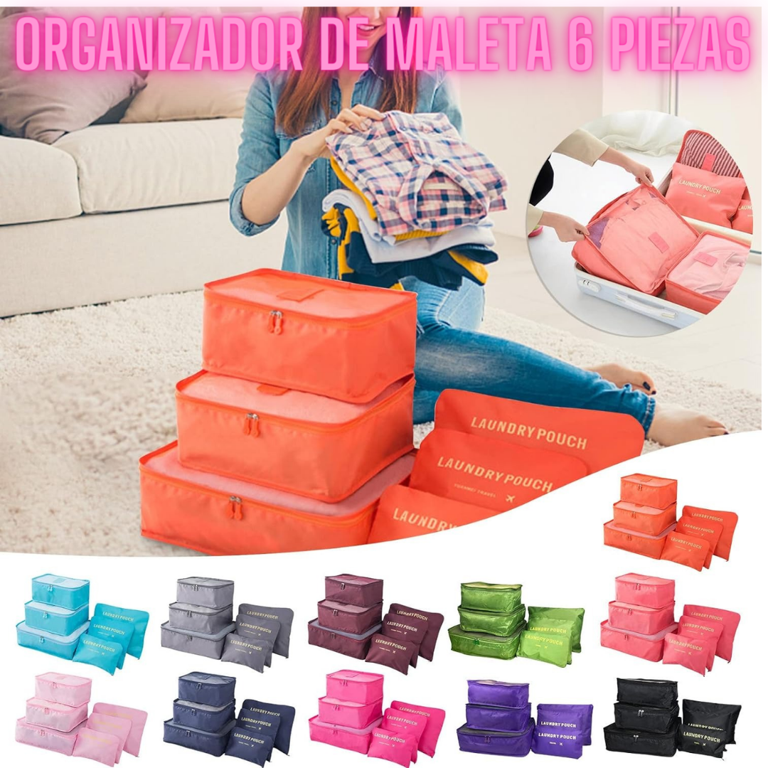 Organizador De Maleta 6 Piezas