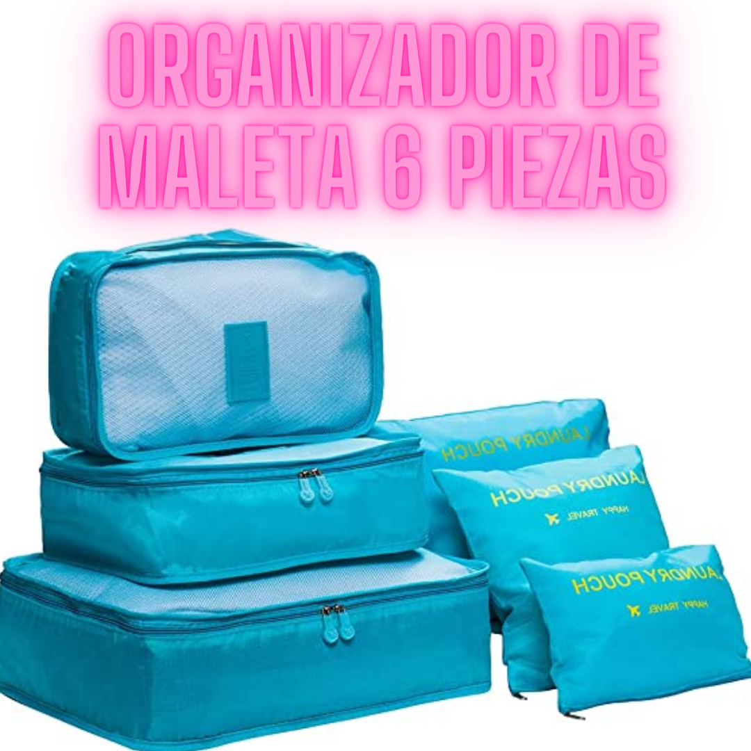 Organizador De Maleta 6 Piezas