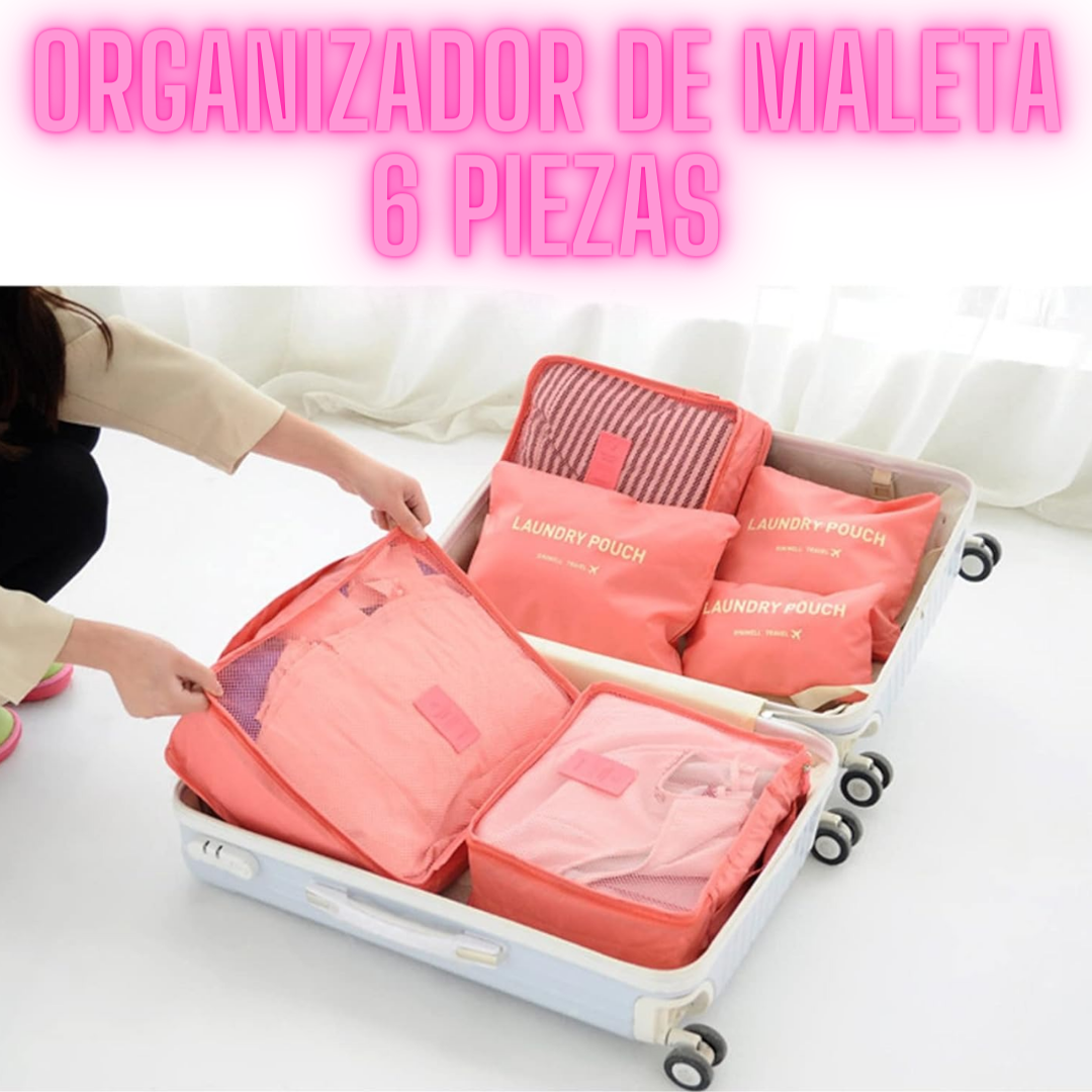 Organizador De Maleta 6 Piezas