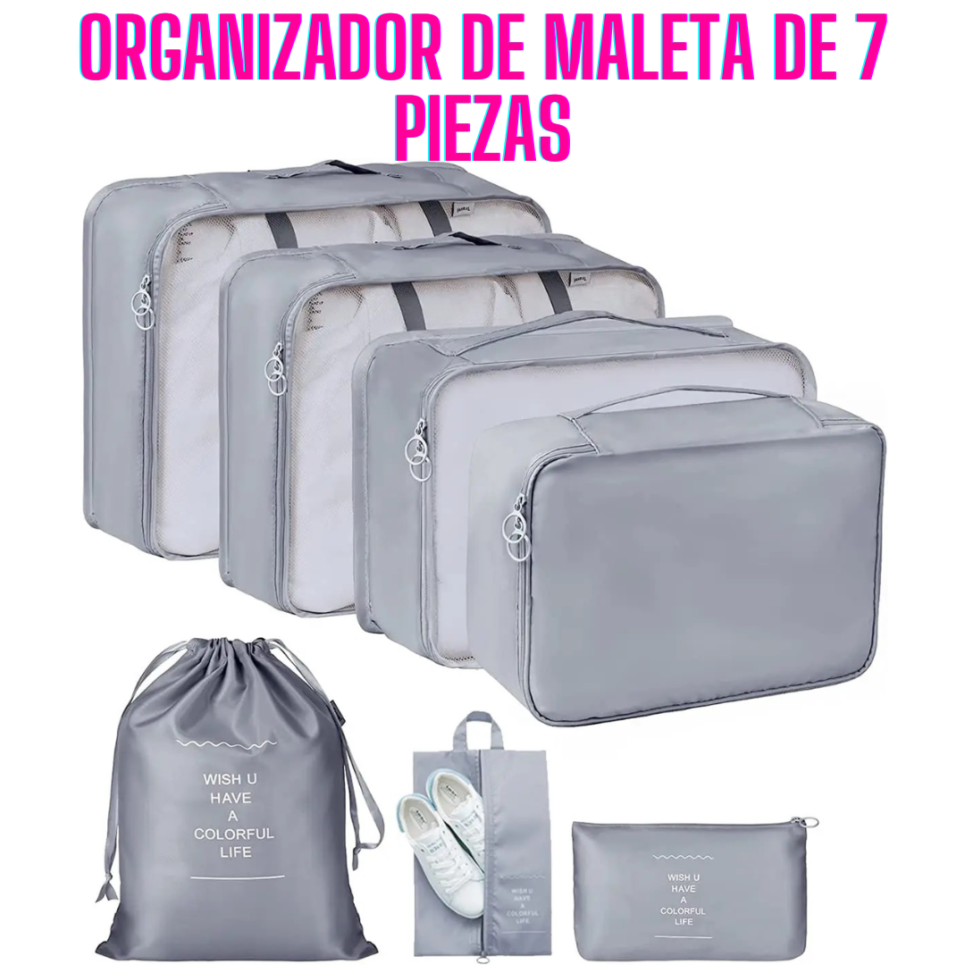 Organizador de Maleta X 7 Unidades - 6% DESCUENTO