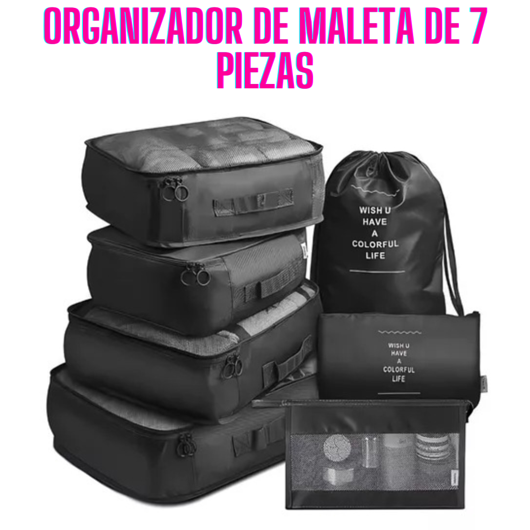 Organizador de Maleta X 7 Unidades - 6% DESCUENTO