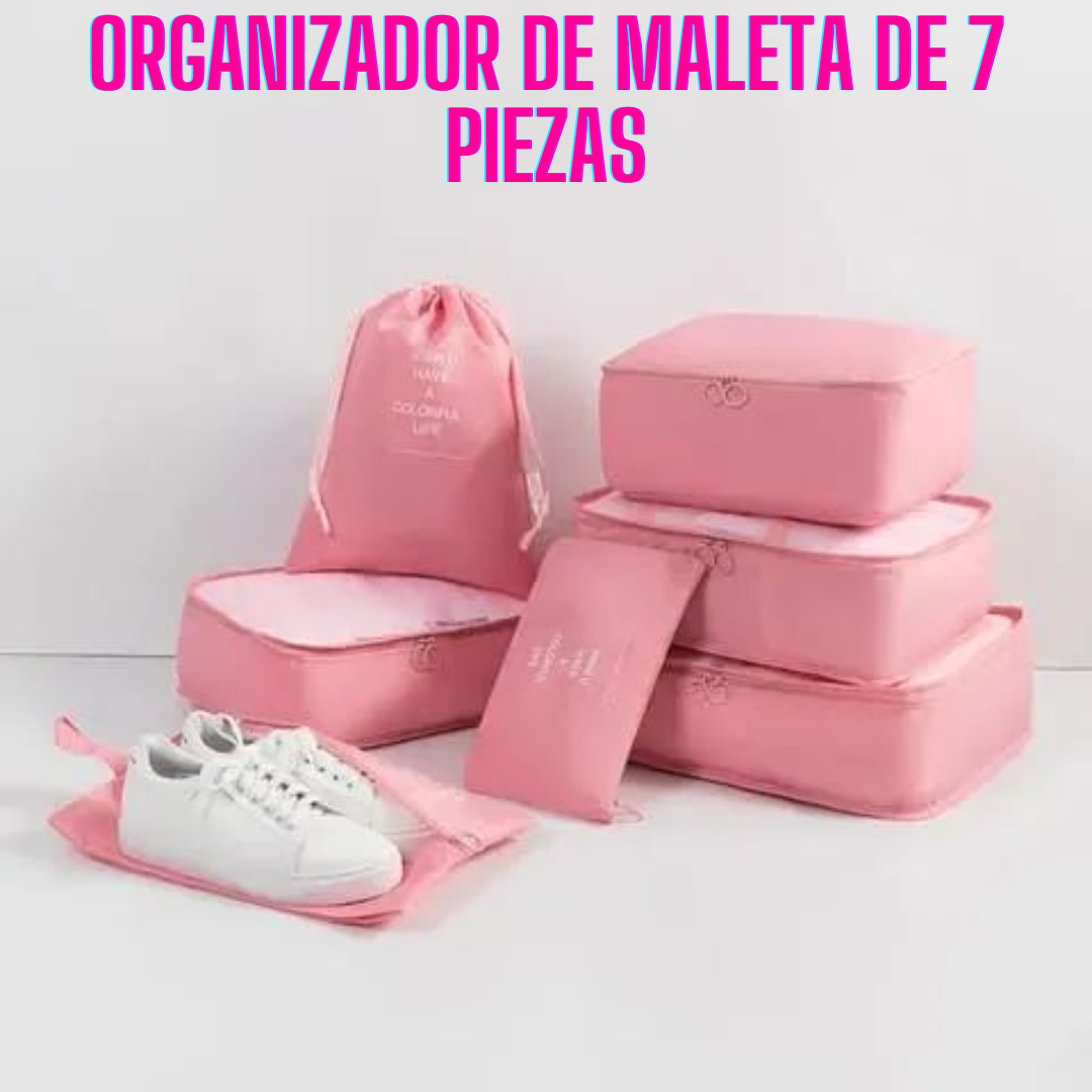 Organizador de Maleta X 7 Unidades - 6% DESCUENTO